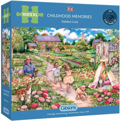 Gibsons Modell G2223 - Kindheitserinnerungen 100 XXL Puzzle Gibsons Modell G2223 - Kindheitserinnerungen 100 XXL Puzzle
