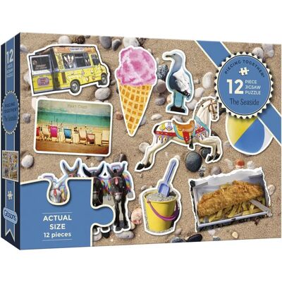 Gibsons G2251 - Puzzle de 12 pièces - At the Seaside Gibsons G2251 - Puzzle de 12 pièces - At the Seaside