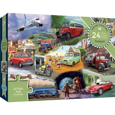 Gibsons Model Transport Puzzle - Puzzle Gibsons Model Transport Puzzle - Puzzle