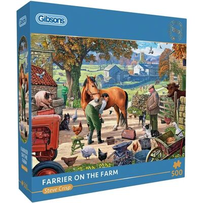 Gibsons Hoefsmid op de Boerderij - Puzzel Gibsons Hoefsmid op de Boerderij - Puzzel