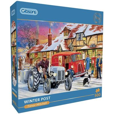 Gibsons Winter Post 500 Stukjes - Legpuzzel Gibsons Winter Post 500 Stukjes - Legpuzzel