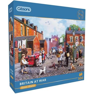 Gibsons Britain at War 500-delige Puzzel - Puzzle Gibsons Britain at War 500-delige Puzzel - Puzzle