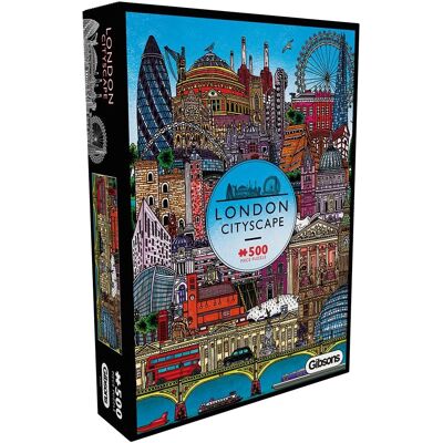 Gibsons London Cityscape Puzzle - 500 Dílů Gibsons London Cityscape Puzzle - 500 Dílů