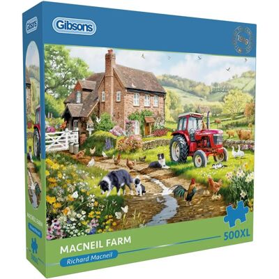 Gibsons Macneil Farm Groot 500XL Puzzel - Producttype Gibsons Macneil Farm Groot 500XL Puzzel - Producttype
