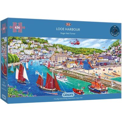 Gibsons Puzzle Přístav Looe - 636 Kusů Gibsons Puzzle Přístav Looe - 636 Kusů
