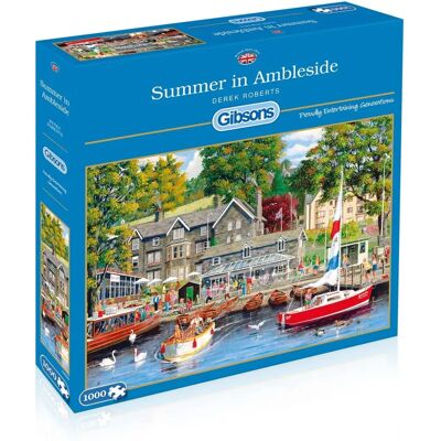 Gibsons Lato w Ambleside 1000 Elementów Puzzle Gibsons Lato w Ambleside 1000 Elementów Puzzle