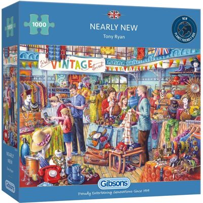 Puzzle Gibsons 1000 elementów Prawie Nowe - Puzzle Puzzle Gibsons 1000 elementów Prawie Nowe - Puzzle
