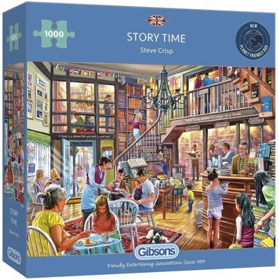 Gibsons Story Time Puzzle - 1000 Pièces - Publicité Gibsons Story Time Puzzle - 1000 Pièces - Publicité