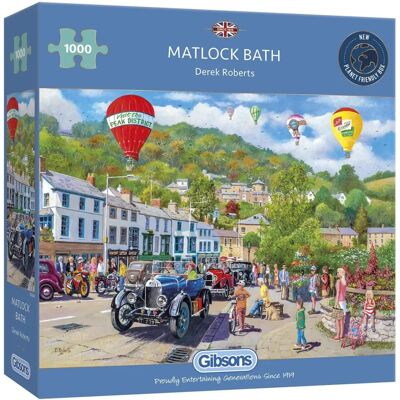 Gibsons G6280 Puzzle 1000 ks. Matlock Bath - Puzzle Gibsons G6280 Puzzle 1000 ks. Matlock Bath - Puzzle