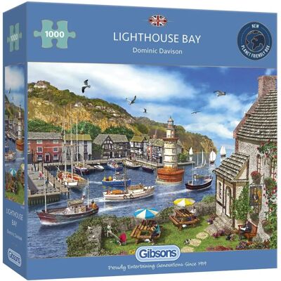 Gibsons Gibsons Lighthouse Bay 1000 Stukjes Puzzel Gibsons Gibsons Lighthouse Bay 1000 Stukjes Puzzel