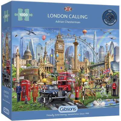 Gibsons London Calling - 1000 Pieces Jigsaw Puzzle Gibsons London Calling - 1000 Pieces Jigsaw Puzzle