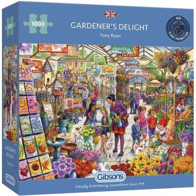 Gibsons Tuinier's Plezier Puzzel - 1000 Stukjes Gibsons Tuinier's Plezier Puzzel - 1000 Stukjes