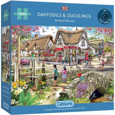 Gibsons G6319 Narzissen & Enten - 1000-teiliges Puzzle Gibsons G6319 Narzissen & Enten - 1000-teiliges Puzzle