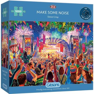 Gibsons Maak Wat Geluid 1000 Stukjes Puzzel - Puzzle Gibsons Maak Wat Geluid 1000 Stukjes Puzzel - Puzzle