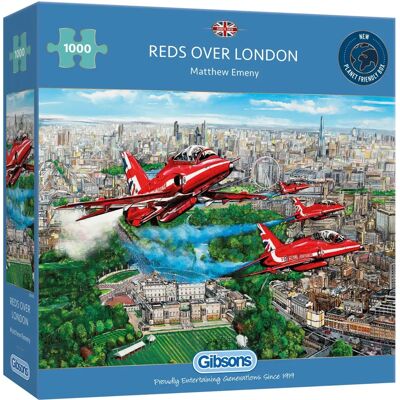Gibsons Rood over Londen Puzzel - Legpuzzel Gibsons Rood over Londen Puzzel - Legpuzzel