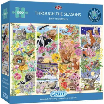 Gibsons Gibsons Door de Seizoenen Puzzel - Puzzel Gibsons Gibsons Door de Seizoenen Puzzel - Puzzel