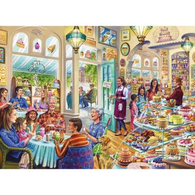 Gibsons Grandma's Treat 1000-delig Puzzel - Kunst door Tony Ryan Gibsons Grandma's Treat 1000-delig Puzzel - Kunst door Tony Ryan