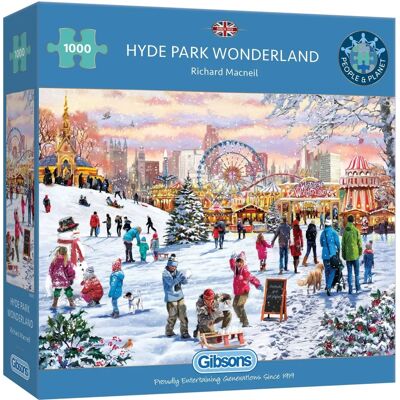 Gibsons Hyde Park Wonderland Puzzle - 1000 Pièces Gibsons Hyde Park Wonderland Puzzle - 1000 Pièces