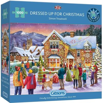 Gibsons - Weihnachts-Puzzle - 1000 Teile Gibsons - Weihnachts-Puzzle - 1000 Teile