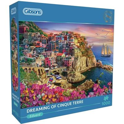 Gibsons Dreaming of Cinque Terre Pastel Puzzel - Puzzel Gibsons Dreaming of Cinque Terre Pastel Puzzel - Puzzel