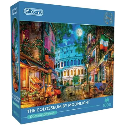 Gibsons Het Colosseum bij Maanlicht - Puzzel Gibsons Het Colosseum bij Maanlicht - Puzzel