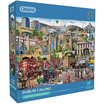 Gibsons Dublin Calling Puzzle de 1000 pièces - Puzzle - Publicité Gibsons Dublin Calling Puzzle de 1000 pièces - Puzzle - Publicité