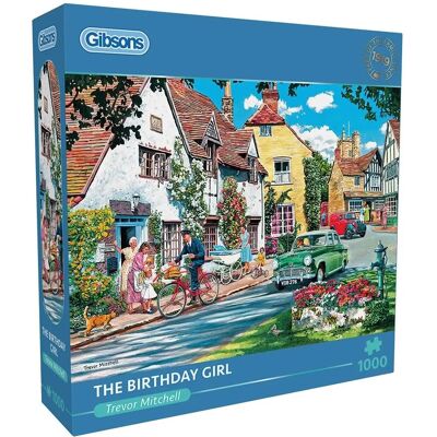 Gibsons Verjaardagsmeisje Puzzel - 1000 Stukken Gibsons Verjaardagsmeisje Puzzel - 1000 Stukken
