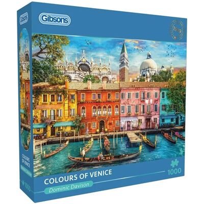 Gibsons Canaux de Venise 1000 Pièces - Puzzle - Publicité Gibsons Canaux de Venise 1000 Pièces - Puzzle - Publicité