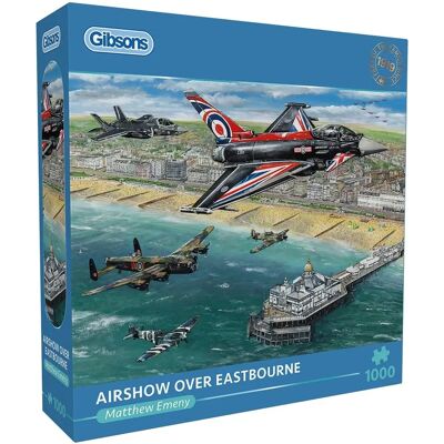 Gibsons Airshow Over Eastbourne 1000 Pieces Puzzle Gibsons Airshow Over Eastbourne 1000 Pieces Puzzle
