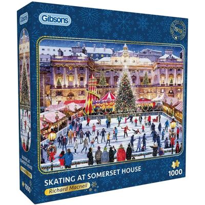 Gibsons - Schaatsen bij Somerset House - Puzzel - 1000 Stukjes Gibsons - Schaatsen bij Somerset House - Puzzel - 1000 Stukjes