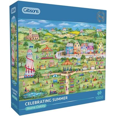 Gibsons Merk 1000 Stuk Zomer Viering Puzzel - Legpuzzel Gibsons Merk 1000 Stuk Zomer Viering Puzzel - Legpuzzel