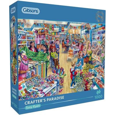 Gibsons Gibsons Crafter's Paradise Puzzel van 1000 Stukken - Puzzle Gibsons Gibsons Crafter's Paradise Puzzel van 1000 Stukken - Puzzle