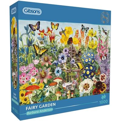 Gibsons Fairy Garden Barbara Anderson 1000-delige Puzzel - Puzzle Gibsons Fairy Garden Barbara Anderson 1000-delige Puzzel - Puzzle