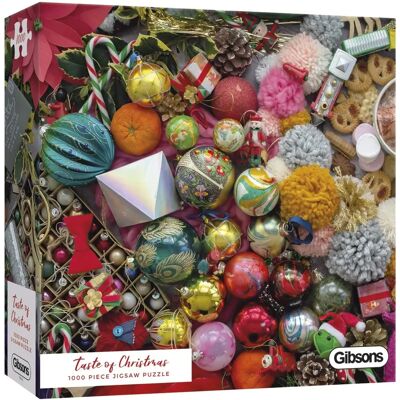 Gibsons Geschmack von Weihnachten Puzzle - 1000 Teile Gibsons Geschmack von Weihnachten Puzzle - 1000 Teile