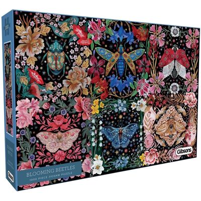 Gibsons Blooming Beetles 1000 Stuk Puzzel - Natuur Gibsons Blooming Beetles 1000 Stuk Puzzel - Natuur