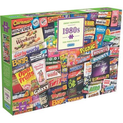 Gibsons 1980er Jahre Süße Erinnerungen Puzzle - Puzzlespiel Gibsons 1980er Jahre Süße Erinnerungen Puzzle - Puzzlespiel