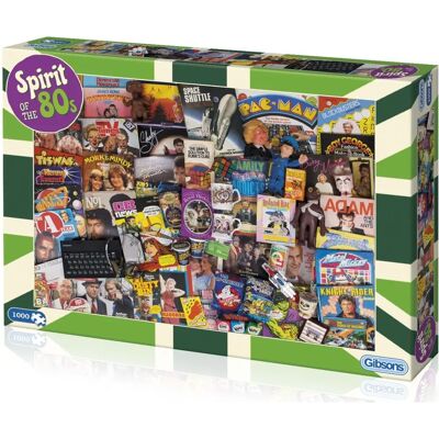 Gibsons Gibsons Esprit des Années 80 Puzzle - Publicité Gibsons Gibsons Esprit des Années 80 Puzzle - Publicité