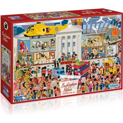 Gibsons Buckingham Palace Lifting the Lid 1000 Elementów - Puzzle Gibsons Buckingham Palace Lifting the Lid 1000 Elementów - Puzzle