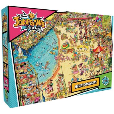 Gibsons Seaside Shenanigans - Puzzle 1000 dílků Gibsons Seaside Shenanigans - Puzzle 1000 dílků