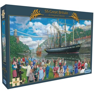 Gibsons SS Great Britain Eine Stellare Odyssee - Puzzlespiel Gibsons SS Great Britain Eine Stellare Odyssee - Puzzlespiel