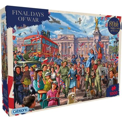 Gibsons Final Days of War Puzzel 1000 Stukjes - Puzzel Gibsons Final Days of War Puzzel 1000 Stukjes - Puzzel