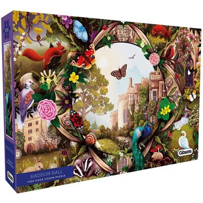 Gibsons Haddon Hall 1000-stukjes Puzzel Gibsons Haddon Hall 1000-stukjes Puzzel