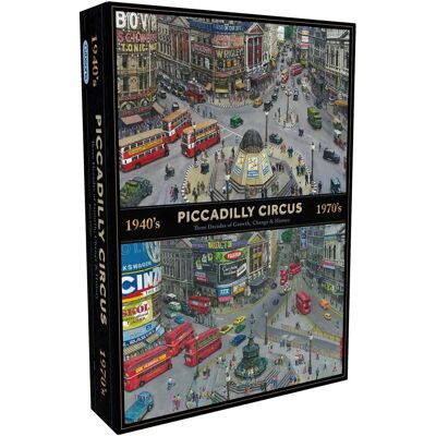 Gibsons Piccadilly Circus Door de Decennia - Puzzel Gibsons Piccadilly Circus Door de Decennia - Puzzel