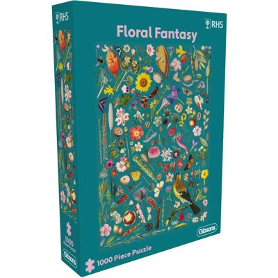 Gibsons RHS Floral Fantasy 1000-teil Puzzle - Puzzle Gibsons RHS Floral Fantasy 1000-teil Puzzle - Puzzle