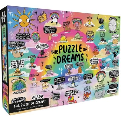 Gibsons Het Droompuzzel 1000 Stukken - Puzzle Gibsons Het Droompuzzel 1000 Stukken - Puzzle