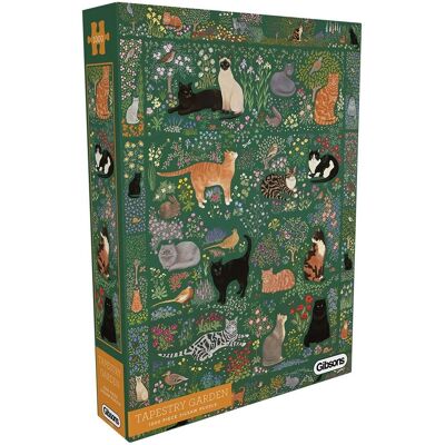 Gibsons Tapestry Garden Puzzel - 1000 Stukjes Gibsons Tapestry Garden Puzzel - 1000 Stukjes