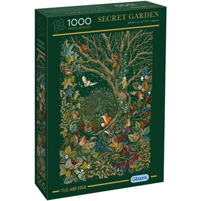 Gibsons Gibsons Secret Garden - 1000 Pieces Puzzle Gibsons Gibsons Secret Garden - 1000 Pieces Puzzle