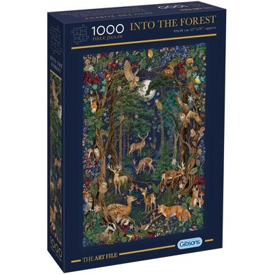 Gibsons Into The Forest 1000 Pieces Jigsaw Puzzle - Puzzle Gibsons Into The Forest 1000 Pieces Jigsaw Puzzle - Puzzle