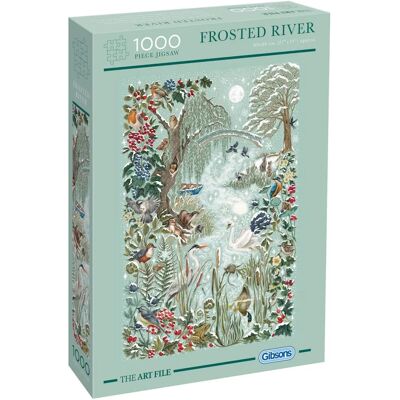 Gibsons Frosted River - 1000-delige Legpuzzel Gibsons Frosted River - 1000-delige Legpuzzel