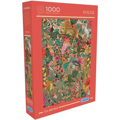 Gibsons Soleil Puzzle d'Art de 1000 Pièces - Publicité Gibsons Soleil Puzzle d'Art de 1000 Pièces - Publicité